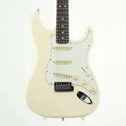 FENDER JEFF BECK STRATOCASTER WITH NOISELESS PICKUPS OLYMPIC WHITE