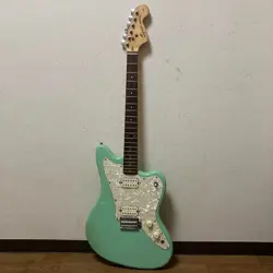 SQUIER BY FENDER JAGMASTER ELECTRIC GUITAR SURF GREEN USED