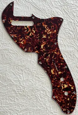 NEW GREAT-FOR FENDER 69 WITHOUT PICKUP MOUNTING HOLES GUITAR PICKGUARD BROWN