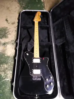 FENDER CLASSIC SERIES '72 TELECASTER DELUXE ( BLACK ) 2004 - 2019 - W/HSC