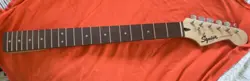 SQUIER STRAT BY FENDER NECK SKUNK STRIPE WITH TUNERS
