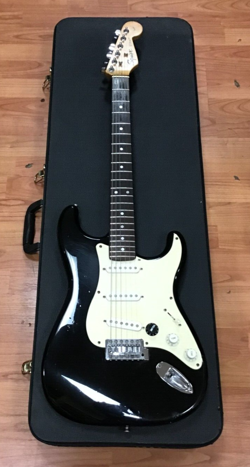 (MA3) SQUIER STRAT BY FENDER AFFINITY SERIES ELECTRIC GUITAR - BLACK