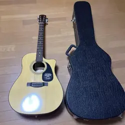 FENDER CD-60CE ACOUSTIC GUITAR WITH HARD CASE