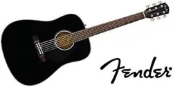 FENDER ACOUSTIC GUITAR BLACK