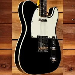 FENDER 2018 MIJ TRADITIONAL 60S TELECASTER CUSTOM BLACK W/ UPGRADES & BAG 13913