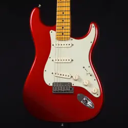 FENDER AMERICAN DELUXE STRATOCASTER V-NECK N3 ~CANDY APPLE RED~ (2012)