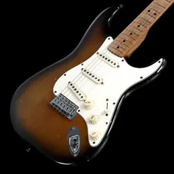 FENDER 1975 STRATOCASTER ALDER BODY MAPLE FINGER BOARD SUNBURST *LF266