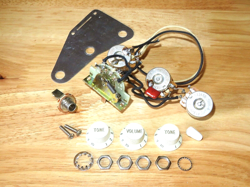 FENDER 1995 USA WHITE AMERICAN VINTAGE 57 STRATOCASTER CONTROL POTS HARNESS