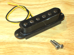BLACK SINGLE COIL STRATOCASTER PICKUP