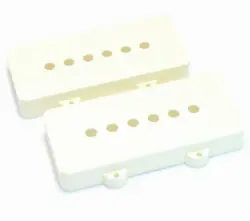 (2) PARCHMENT PICKUP COVERS FOR VINTAGE/USA FENDER JAZZMASTER® PC-6400-050