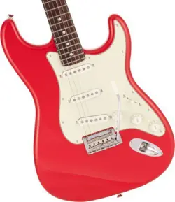 FENDER MADE IN JAPAN HYBRID II STRATOCASTER MODENA RED