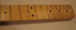 ALLPARTS MAPLE NECK FOR VINTAGE FENDER TBMO TELE/PRECISION BASS WITH FINISH