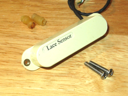 LACE SENSOR AGED WHITE SILVER STRATOCASTER MIDDLE PICKUP