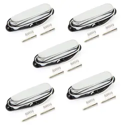 5 SINGLE COIL NECK PICKUPS CHROME FOR FENDER TELECASTER ELECTRIC GUITAR PARTS