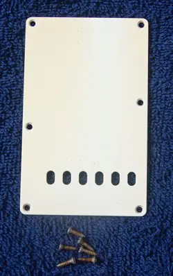 VINTAGE 1983 FENDER JV STRATOCASTER TREMOLO COVER JAPAN