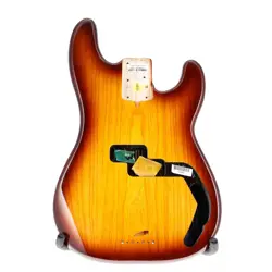 FENDER AMERICAN PRO II P BASS BODY ASH TWO COLOR BOURBON BURST FINISH