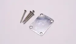 VINTAGE 1970 FENDER PRECISION/TELECASTER/JAZZ BASS 4-BOLT NECK PLATE CHROME USA