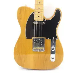 FENDER MADE IN JAPAN HYBRIDII TELECASTER MN UINTAGE NATURAL ELECTRIC GUI #QY0G02