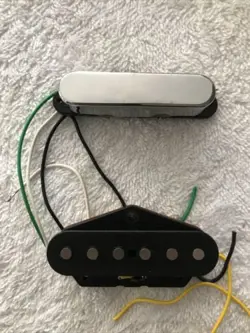 GENUINE FENDER PLAYER TELECASTER TELE, PICKUP SET, GUITAR PICKUPS, ALNICO 5