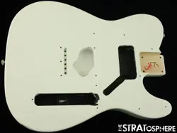 FENDER SQUIER AFFINITY SERIES TELECASTER TELE BODY OLYMPIC WHITE