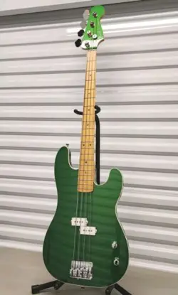 FENDER AERODYNE SPECIAL PRECISION BASS MAPLE FINGERBOARD SPEED GREEN METALLIC