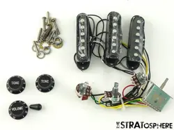 FENDER SQUIER AFFINITY SERIES STRAT PICKUPS POTS KNOBS STRATOCASTER GUITAR