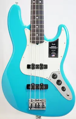 FENDER AMERICAN PROFESSIONAL II JAZZ BASS / MIAMI BLUE
