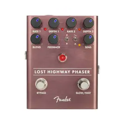 FENDER LOST HIGHWAY PHASER GUITAR EFFECTS PEDAL