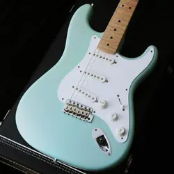 FENDER CUSTOM SHOP MBS ERIC CLAPTON STRATOCASTER AAA FLAME NECK DAPHNE BLUE BY M