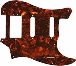 WD CUSTOM PICKGUARD FOR FENDER 2019 ALTERNATE REALITY SIXTY-SIX #05F FAUX TOR...