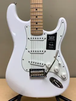 FENDER PLAYER STRATOCASTER - POLAR WHITE - MAPLE - 2022