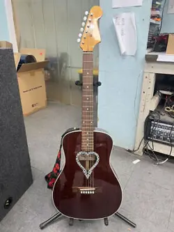 FENDER ALKALINE TRIO MALIBU PLAYER CALIFORNIA SERIES MAHOGANY