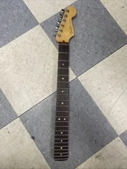 FENDER USA STRATOCASTER HARD ROCK MAPLE GUITAR NECK ONLY ROSEWOOD FINGERBOARD