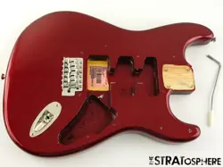FENDER SQUIER CLASSIC VIBE 60S STRATOCASTER STRAT BODY HARDWARE CANDY APPLE RED