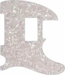 WD CUSTOM PICKGUARD FOR FENDER BLACKTOP TELECASTER #28 WHITE PEARL/WHITE/BLAC...