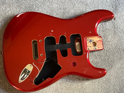2021 FENDER PLAYER PLUS STRATOCASTER GUITAR BODY RED