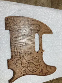 FENDER TELECASTER WOOD PICKGUARD