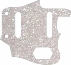 WD CUSTOM PICKGUARD FOR FENDER AMERICAN PROFESSIONAL JAGUAR #28 WHITE PEARL/W...