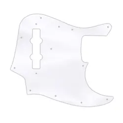 NEW PICKGUARD FOR VINTAGE FENDER 1970'S-1980'S 20 FRET JAZZ BASS - CLEAR ACRYLIC