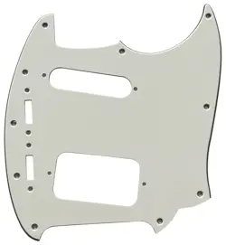 3 PLY PARCHMENT FOR FENDER KURT COBAIN JAG-STANG STYLE GUITAR PICKGUARD