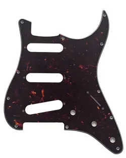 BROWN FOR FENDER JIMI HENDRIX START BRIDGE REVERSED 11 HOLE GUITAR PICKGUARD
