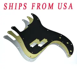 KAISH METAL ALUMINIUM ANODIZED BASS PICKGUARD FITS FOR FENDER PRECISION P BASS