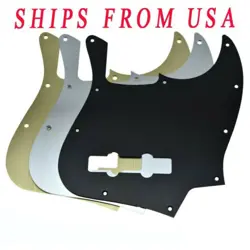 METAL ANODIZED ALUMINIUM PICKGUARD BASS PICKGUARD FIT FENDER 4 STRING JAZZ BASS