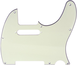 8 HOLE GUITAR TELE PICKGUARD SCRATCH PLATE FOR AMERICAN/MEXICAN FENDER STANDARD