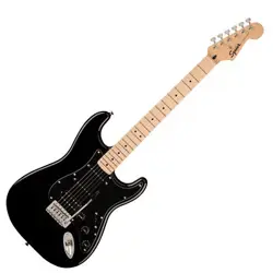 SQUIER BY FENDER SONIC STRATOCASTER HSS MN BLK