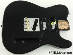 FENDER AMERICAN PROFESSIONAL II TELECASTER BODY   HARDWARE TELE BLACK