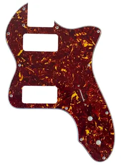 RED TORTOISE FOR FENDER TELECASTER 72 THINLINE TV JONES STYLE GUITAR PICKGUARD