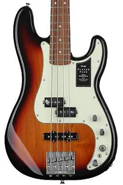 FENDER PLAYER PLUS ACTIVE PRECISION BASS GUITAR - 3-COLOR SUNBURST WITH PAU