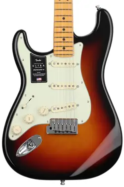 FENDER AMERICAN ULTRA STRATOCASTER LEFT-HANDED - ULTRABURST WITH MAPLE