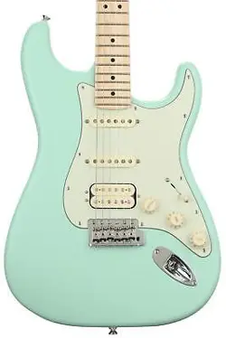 FENDER AMERICAN PERFORMER STRATOCASTER HSS - SATIN SEAFOAM GREEN WITH MAPLE